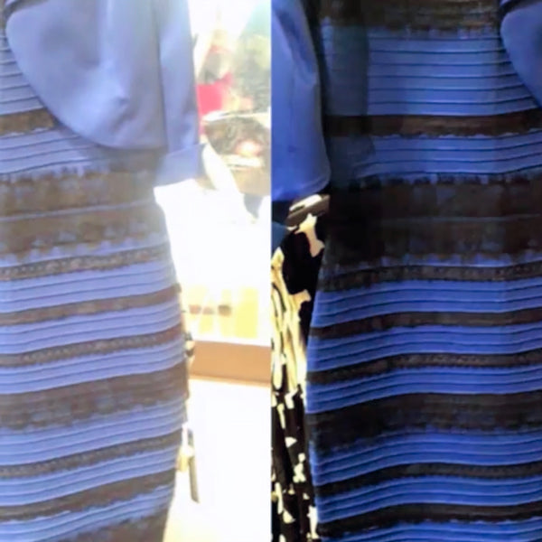 #TheDress or how differences in lighting change colour perception