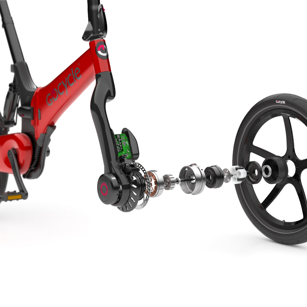 The powerhouse in the wheel hub: The GoCycle G4drive Unit